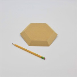 Hexagon 6.5 inch Pottery Form by GR Pottery Forms